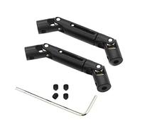 Ujjdwiurgh 2 PièCes Arbre D'EntraîNement Universel en MéTal Convient pour D12 C14 C24 B16 B36 B24 MN D90 MN99S TéLéCommandéE Voiture PièCes de Mise à Niveau