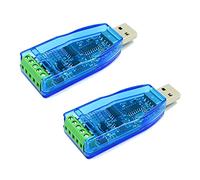 Ujjdwiurgh 2 PièCes Convertisseur USB vers RS485 Module D'Isolation Mise à Niveau Industrielle Protection ESD CH340E Carte de Connecteur -485 Standard