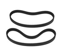 Ujjdwiurgh 2 PièCes Courroie de Courroie D'EntraîNement Accessoire Courroie Distribution D'EntraîNement 535 5M 15 535-5M-15 pour Ceinture Remplacement VéLo éLectrique Scooter éLectrique