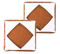 Ujjdwiurgh 2 Pièces Couverture D'Enveloppe pour Presse à Chaud Presse à Chaud Plaque D'Enveloppe Couverture 15X15 Pouces Couverture D'Enveloppe de Presse à Chaud Réutilisable Résistante à la Chaleur