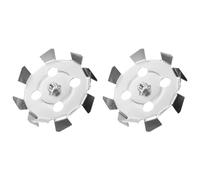 Ujjdwiurgh 2 Pièces de Fixation de Mélange à Turbine, Fixation de Tige de Perceuse Électrique, Mélangeur à Bâton de Mélange de Ciment, Fixation de Mélange