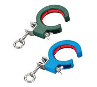 Ujjdwiurgh 2 Pièces de Poulie de Pont de Câbles, Filetage de Garage, Câblage Intégré au Plafond, Pose de Câbles, Guide de, Fixation, Outil Auxiliaire