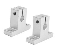 Ujjdwiurgh 2 Pièces de Tige de Serrage de Rail de Mouvement Linéaire, Support de Guidage de Rail, Support D'Arbre, Support D'Accouplement SK8 8 mm