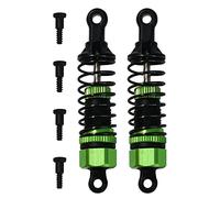 Ujjdwiurgh 2 PièCes en Alliage D'Aluminium PX9300-01A Amortisseur Rempli D' 9300E RC Auto Parts 1/18 9300 9304 300E RC Auto Parts