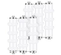 Ujjdwiurgh 2 Pièces Lisseur de en Nylon 3 Rouleaux Lisseur de Métallique Redresseur de Souple pour la Fabrication de, Chef de Artisanat de D'Aluminium