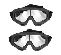 Ujjdwiurgh 2 Pièces Lunettes de Sport en Plein Air Lunettes de Transparentes