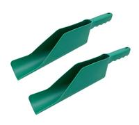 Ujjdwiurgh 2 Pièces Nettoyeur de Gouttières Outil de Nettoyage de Gouttières de Toit pour Puits de Lumière de Fossé Pelle de Nettoyage de Jardin