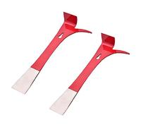 Ujjdwiurgh 2 Pièces Outil D'Apiculture Grattoir de Ruche Outil de Ruche en Acier Inoxydable avec Crochet en J, pour les Apiculteurs