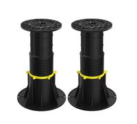 Ujjdwiurgh 2 Pièces Pieds de Support de Lit Réglables en Hauteur de 8,5 à 13 Pouces, Pieds de Support Centraux du Cadre de Lit pour Cadre de Lit/Latte Centrale de Lit