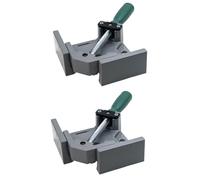 Ujjdwiurgh 2 Pièces Pince à Angle Droit Poignée Pince à Angle de 90 Degrés Mâchoire Pivotante Réglable pour le Soudage des Métaux de Cadre de Menuiserie