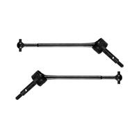 Ujjdwiurgh 2 PièCes SéRies 45 Arbre D'EntraîNement CVD en Acier Trempé pour 144001 124019 LC Course 1/14 PièCes de Mise à Niveau de Voiture de DéRive TéLéCommande, A