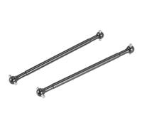 Ujjdwiurgh 2 PièCes SéRies Arbre de Transmission en MéTal Dogbone 7191 pour -10 DBX10 10421-S 9102 1/10 TéLéCommandéE Voiture PièCes de Rechange Accessoires