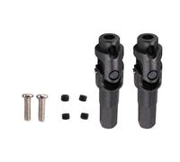 Ujjdwiurgh 2 PièCes SéRies Arbre D'EntraîNement Universel en MéTal pour C14 C24 C34 C44 B14 B16 B24 B36 1/16 PièCes de Voiture RC