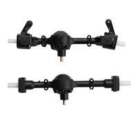 Ujjdwiurgh 2 PièCes SéRies de Remplacement de Pont D'Essieu et Engrenage MéTallique pour B1 B14 B24 C14 C24 C34 C44 1/16 PièCes de Rechange de Voiture RC