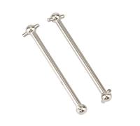 Ujjdwiurgh 2 PièCes SéRies en MéTal Arbre de Transmission Dogbone pour HBX 16889 16889A 16890 16890A SG1601 SG1602 1/16 PièCes de Mise à Niveau de Voiture TéLéCommandéE