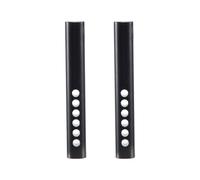 Ujjdwiurgh 2 PièCes SéRies en MéTal Pare-Chocs Mont Titulaire Cylindre Support pour 1/10 RC Voiture sur Axiale SCX10 & SCX10 II 90046 90047