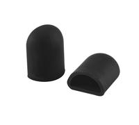 Ujjdwiurgh 2 PièCes SéRies Housse de Support de Pied en Silicone pour Scooter éLectrique Es2 Es4 M365 / M365 Pro, Noir