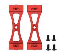 Ujjdwiurgh 2 Pièces Séries Support Métallique pour B1 B14 B16 B24 C14 C24 B36 MN D90 D91 Rc Kit de Pièces de Bricolage en Métal de Mise à Niveau de Voiture, Rouge
