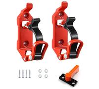 Ujjdwiurgh 2 Pièces Support de Pelle pour sur Galerie de Toit Supports de de Pelle Accessoires Mural Polyvalent Orange