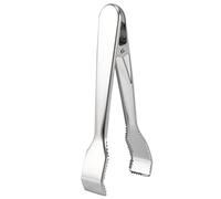 Ujjdwiurgh 2 Pinces à Glace en Acier Inoxydable avec Dents de Scie pour Seau à Glace GlaçOns Cubes de Sucre Barre de Café Portion de Nourriture