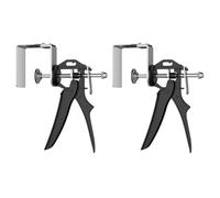 Ujjdwiurgh 2 Pinces D'Installation de Façade de Tiroir, Gabarit de Quincaillerie de Serrage de Porte D'Armoire, Pince de Fixation de Panneau de Tiroir Multi-Réglable