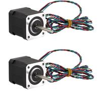 Ujjdwiurgh 2 Supports D'Arbre Long pour Moteur Pas à Pas Nema 17 Super Motor 42STH48-2804AH(40R) - Pièces pour Imprimante 3D