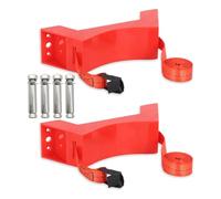 Ujjdwiurgh 2 Supports de Réservoir de Propane, Support de Bouteille de Gaz, Support Mural de Bouteille, Support de Bouteille de Gaz pour Adoucisseur D'Eau de Camping-Car, A