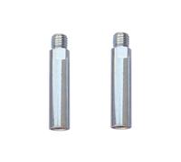 Ujjdwiurgh 2 Tiges D'Extension pour Meuleuse D'Angle 125 mm, Tige D'Extension de Meulage 80 mm, Tige de Conversion pour Meuleuse D'Angle 100 mm M14 à M14