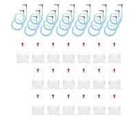 Ujjdwiurgh 20 Ensembles de Kit de Taraudage de Sirop D'Érable Comprenant 20 Robinets D'Érable, 20 Tubes de Sirop D'Érable de 35 Pouces, 20 Transparents de 8 L pour la Sève