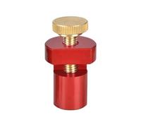 Ujjdwiurgh 20 mm Table de Travail pour Chien Clip Butée de Frein à Clou pour Établi de Travail Du Bois Règle Butée de Clôture, Rouge