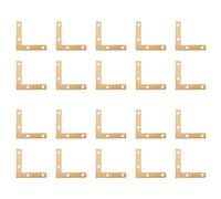 Ujjdwiurgh 20 Pcs 51Mm Coin Plat Droite 90º Angle Support De Réparation Plaque Support De Fixation