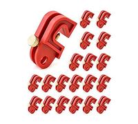 Ujjdwiurgh 20 PCS Dispositif de Verrouillage de Disjoncteur Disjoncteurs de Verrouillage Multipolaires Verrouillage Kit D'Étiquetage Universel pour Ensemble D'Étiquettes de Verrouillage de Station