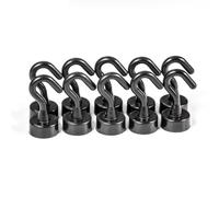 Ujjdwiurgh 20 Pièces Crochets Magnétiques Crochet Magnétique Mural Sans Poinçon pour Clés Cintre Cintre Cuisine Réfrigérateur Salle de Bain Organisateur de Bureau