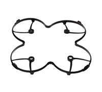 Ujjdwiurgh 20 Pieces Ensemble de Lames d' Helices avec Housse de Protection d'Helices pour X4 H107 H107C H107D Quadcoptere, Noir + Blanc