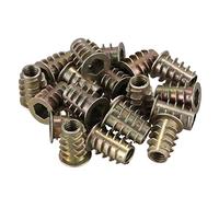 Ujjdwiurgh 20 PièCes M6X 15 Mm à Six Pans Creux Vis Filetage éCrou pour Bois