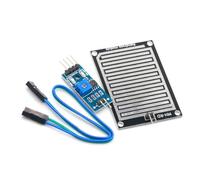 Ujjdwiurgh 20 Pièces Module de Capteur Météo Gouttes de Pluie Module de Pluie Capteur de Pluie Module de Capteur de Feuille Module Haute Sensibilité