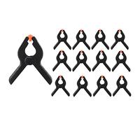 Ujjdwiurgh 20 PièCes SéRies Pince Forte, Pinces à Ressort en Nylon Pinces Pinces sans Trace pour L'AméLioration de L'Habitat, Travail du Bois, Studios de Photographie