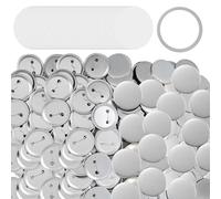 Ujjdwiurgh 200 Ensembles de Fournitures pour la Fabrication de Boutons de 58 mm / 2,25 Pouces pour les Boutons et les Badges, Adaptés à une Machine à Fabriquer des Boutons.