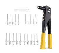 Ujjdwiurgh 200 Pièces Kit D'Assortiment de Rivets Aveugles en Aluminium pour Travaux Lourds Outils à Main Outil à Écrou à Rivet