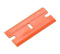 Ujjdwiurgh 200 PièCes SéRies Lames de Rasoir en Plastique Lames de Rasoir à Double Bord pour Enlever les Autocollants Autocollants éTiquette AdhéSive et Nettoyer le Verre