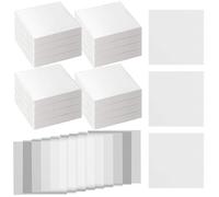 Ujjdwiurgh 2000 Feuilles de Papier de Pesée en Cellulose, Papier de Pesée D'Échantillon de Laboratoire, Sans Azote, 4 X 4 Pouces, Installation Facile