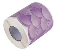 Ujjdwiurgh 20M Ombre Violet PéToncles Tableau D'Affichage Bordures Arc en Ciel Bordures Droites DéCoration de Classe ou D'éCole à