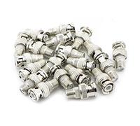 Ujjdwiurgh 20Pcs Bnc Male Plug to F Jack Adaptateur Coax Connector Coupler Adapters CCTV Camera (20Pcs)
