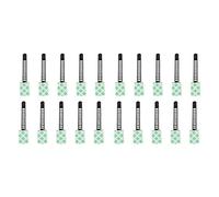 Ujjdwiurgh 20Pcs Noir Collant Attaches de Réglables Pinces pour Câbles Pince en Plastique Attaches de Câble Auto-Adhésives Fixer Pinces de Fixation