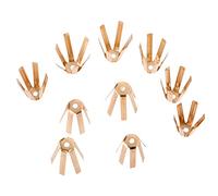 Ujjdwiurgh 20PièCes Cales D'Espacement D'Adaptateur de Golf en Laiton Universel pour 0,335 Adaptateur de Cale D' de Golf Accessoires D' de Club de Golf