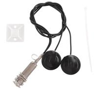 Ujjdwiurgh 21 Pouces Longueur Du 1/4 Pouce Sortie Jack 2 En 1 Transducteur de Disque Ramassage Piézo Pour Guitare Violon Ukulélé Mandoline Banjo Violoncelle (Avec Couvercle)