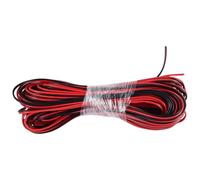 Ujjdwiurgh 22 Gauge 15M Rouge Noir Zip Wire AWG Câble Puissance au Sol ÉChoué Cuivre Voiture