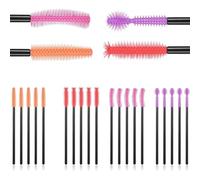 Ujjdwiurgh 24 Brosses de Nettoyage pour Machine à Coudre, Silicone 10,5 cm / 4,13 Pouces, 4 Styles, Recoins Réutilisables pour Machine à Coudre