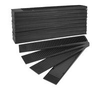 Ujjdwiurgh 24 PCS COMMES COMPOSITES CHEMES PLASTIQUES COMMES pour les APPLICAGES de MEUBLES, les MEUILLES les MEUBLES, les CHEMES de PORT