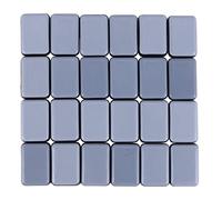 Ujjdwiurgh 24 PièCes SéRies Curseurs et Patins de Meubles pour Meubles en Mouvement de Tapis Patins de Meubles Auto-AdhéSifs 25X35Mm